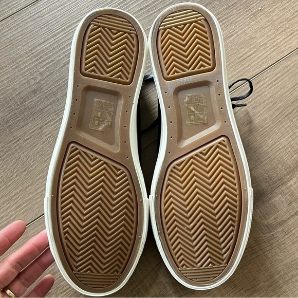 Republic Mens NR01040001 Black Low Top Night Cap Canvas Size 9.5 Sneakers - Picture 12 of 12